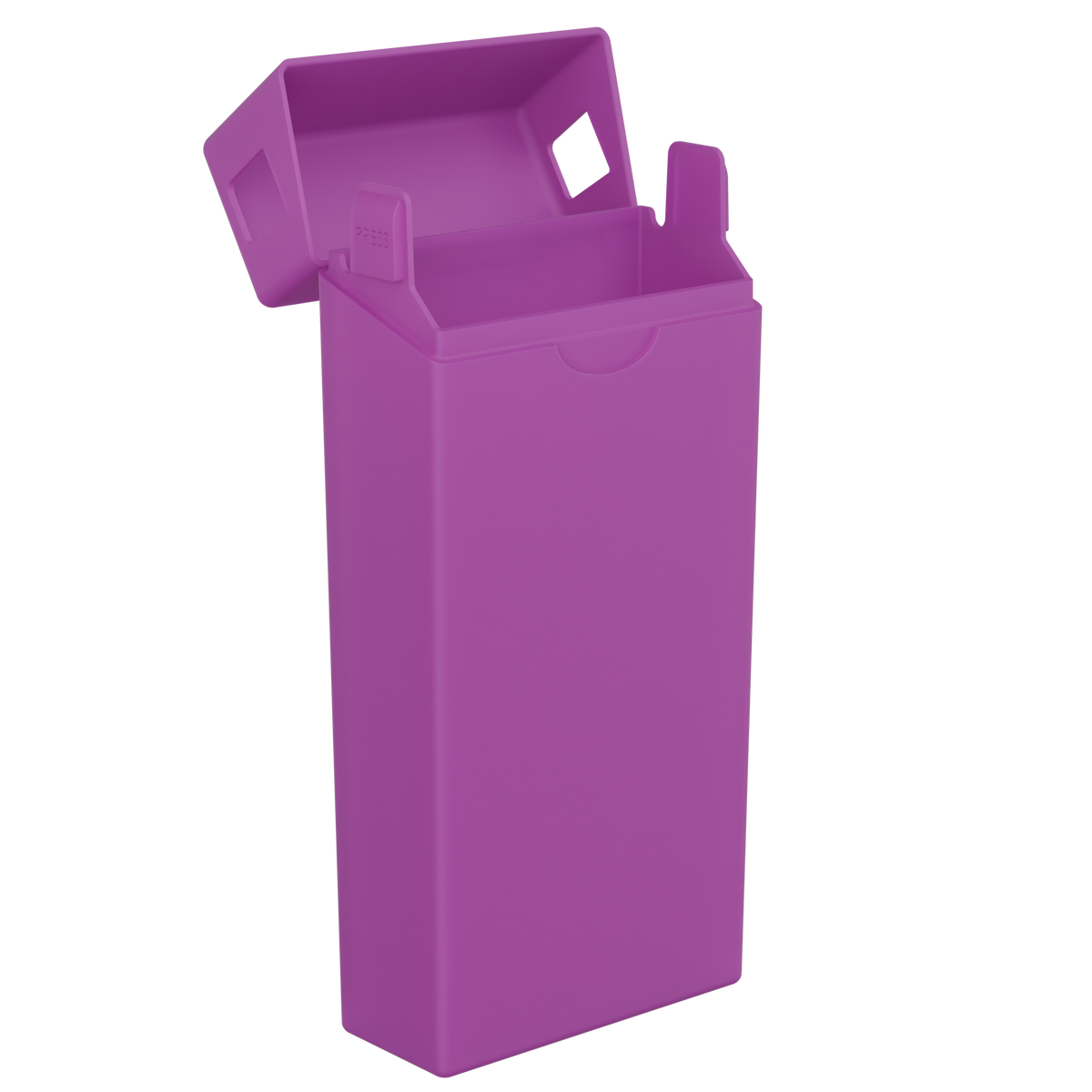 116mm Wide Purple Pre Roll Packaging Box - Pinch N Flip (100 qty.) - Dragon Chewer