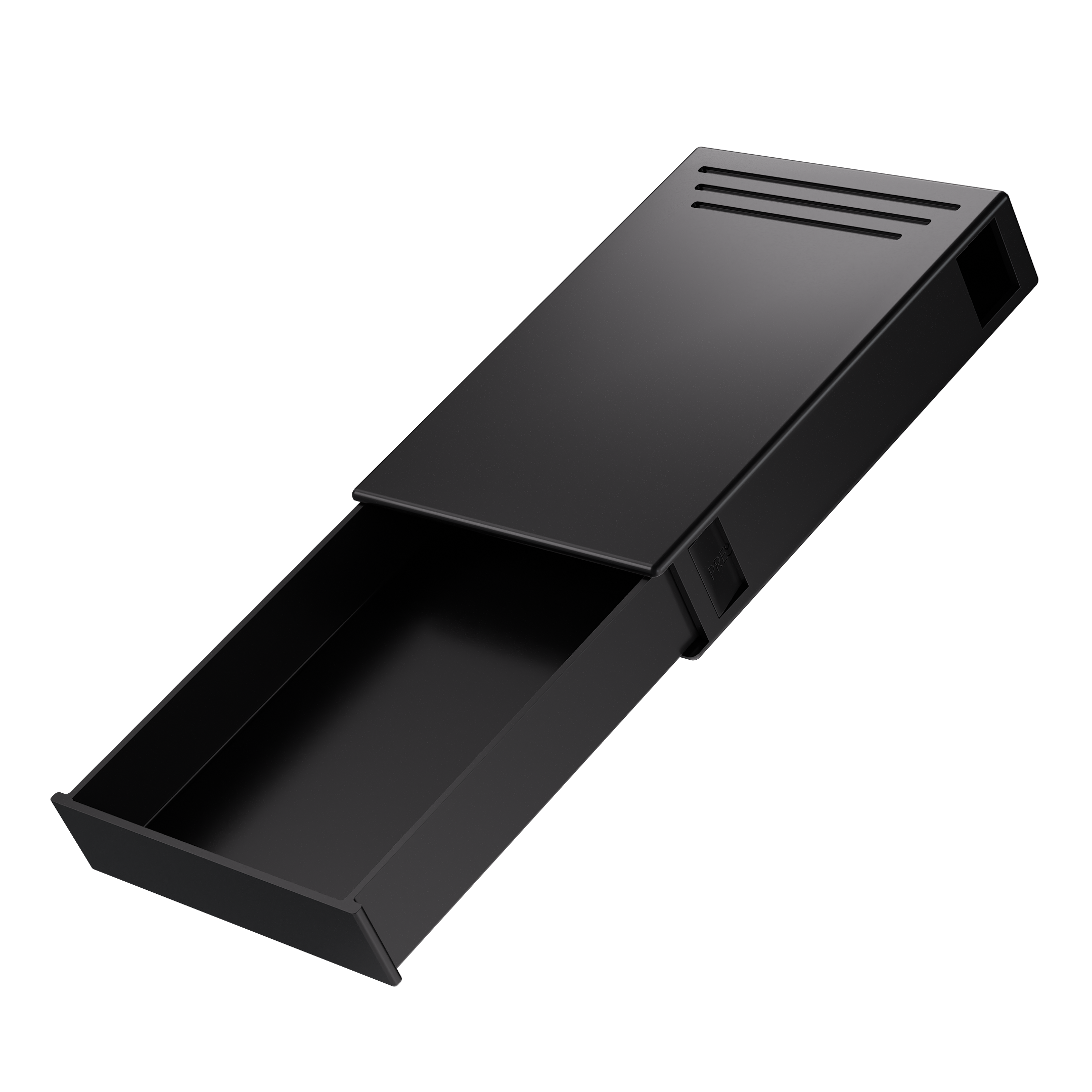 Press N Pull CR Box Container - The 81 - Black & Black. 81mm (224 qty.) - Dragon Chewer