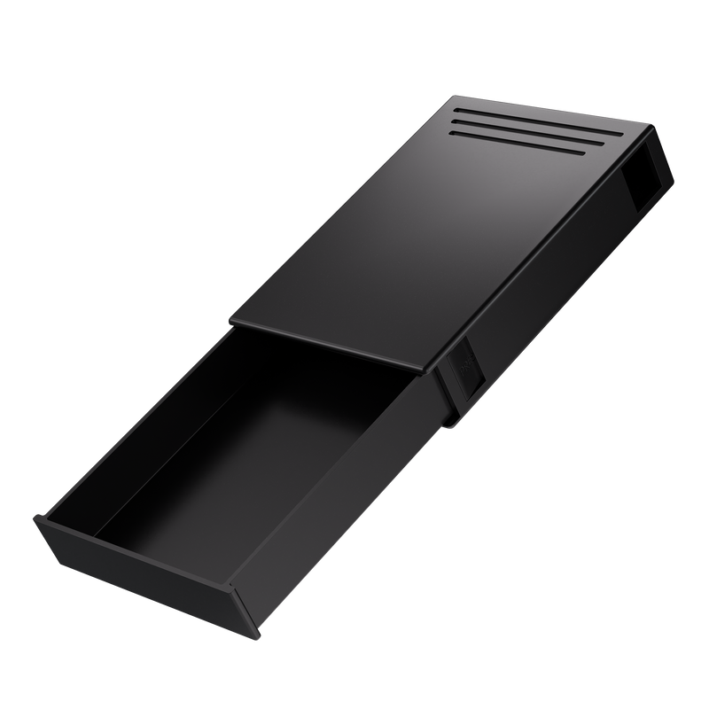 Press N Pull CR Box Container - The 81 - Black & Black. 81mm (224 qty.)