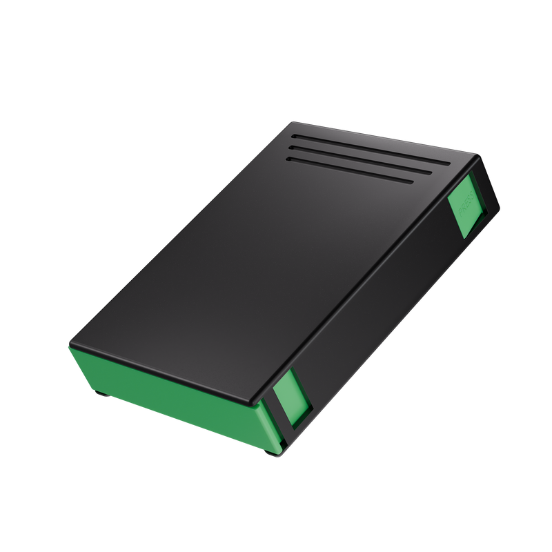 Press N Pull CR Box Container - The 81 - Black & Green. 81mm (224 qty.)