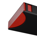 Press N Pull CR Box Container - The 81 - Black & Red. 81mm (224 qty.) - Dragon Chewer