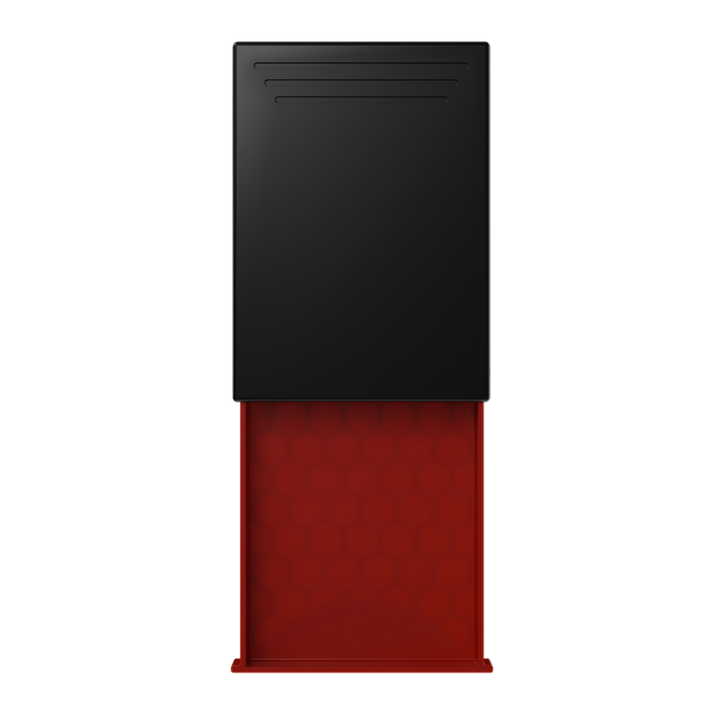 Press N Pull CR Box Container - The 81 - Black & Red. 81mm (224 qty.) - Dragon Chewer