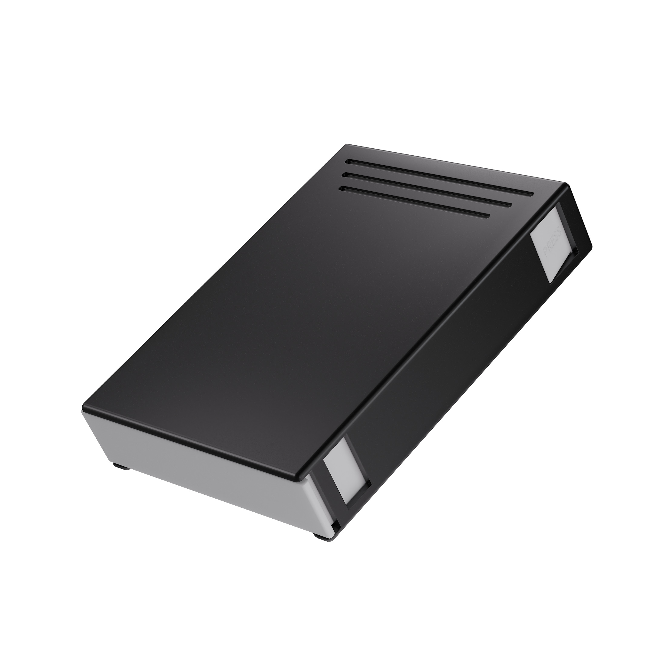 Press N Pull CR Box Container - The 81 - Black & White. 81mm (224 qty.) - Dragon Chewer