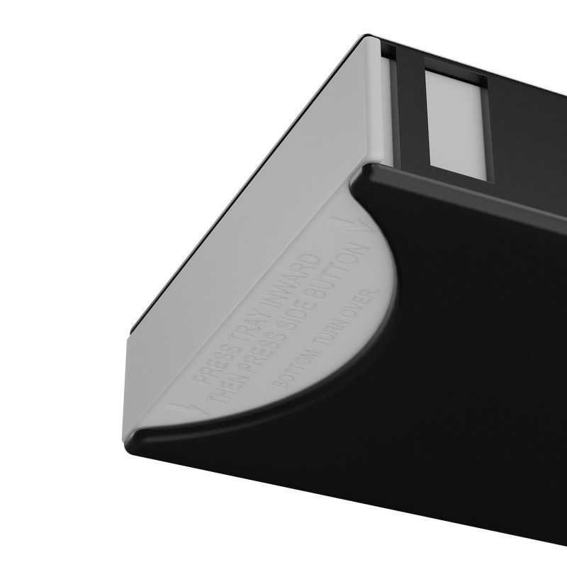 Press N Pull CR Box Container - The 81 - Black & White. 81mm (224 qty.)