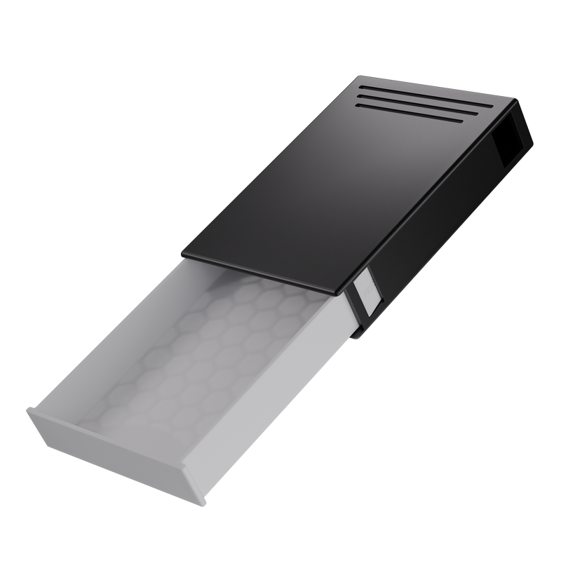 Press N Pull CR Box Container - The 81 - Black & White. 81mm (224 qty.)