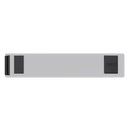 Press N Pull CR Pre Roll Slider Box Container - The 81 - White & Black. 81mm (224 qty.) - Dragon Chewer