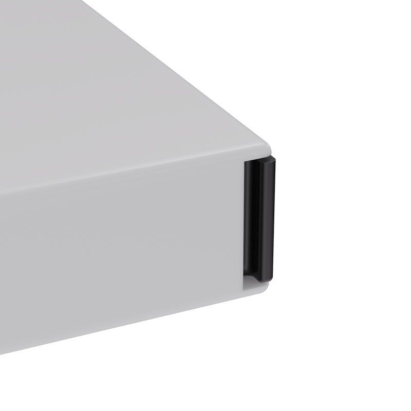 Press N Pull CR Pre Roll Slider Box Container - The 81 - White & Black. 81mm (224 qty.)