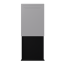 Press N Pull CR Pre Roll Slider Box Container - The 81 - White & Black. 81mm (224 qty.) - Dragon Chewer