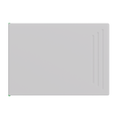 Press N Pull CR Pre Roll Slider Box Container - The 81 - White & Green. 81mm (224 qty.) - Dragon Chewer