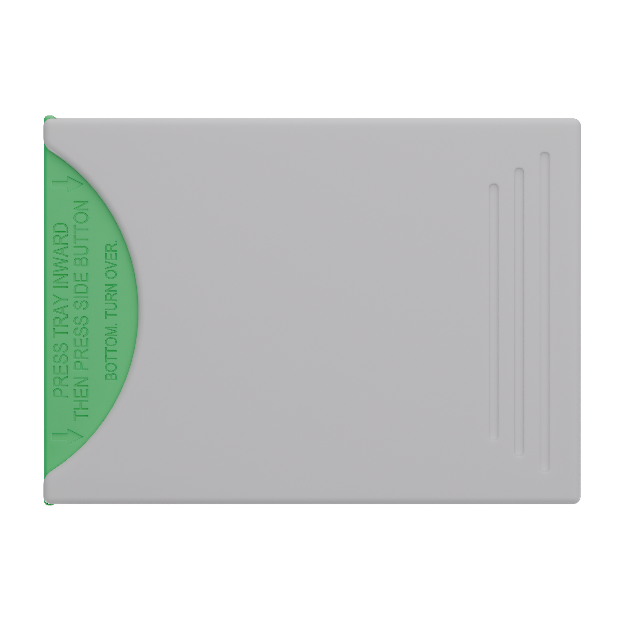 Press N Pull CR Pre Roll Slider Box Container - The 81 - White & Green. 81mm (224 qty.) - Dragon Chewer
