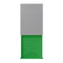 Press N Pull CR Pre Roll Slider Box Container - The 81 - White & Green. 81mm (224 qty.) - Dragon Chewer