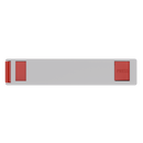 Press N Pull CR Pre Roll Slider Box Container - The 81 - White & Red. 81mm (224 qty.) - Dragon Chewer