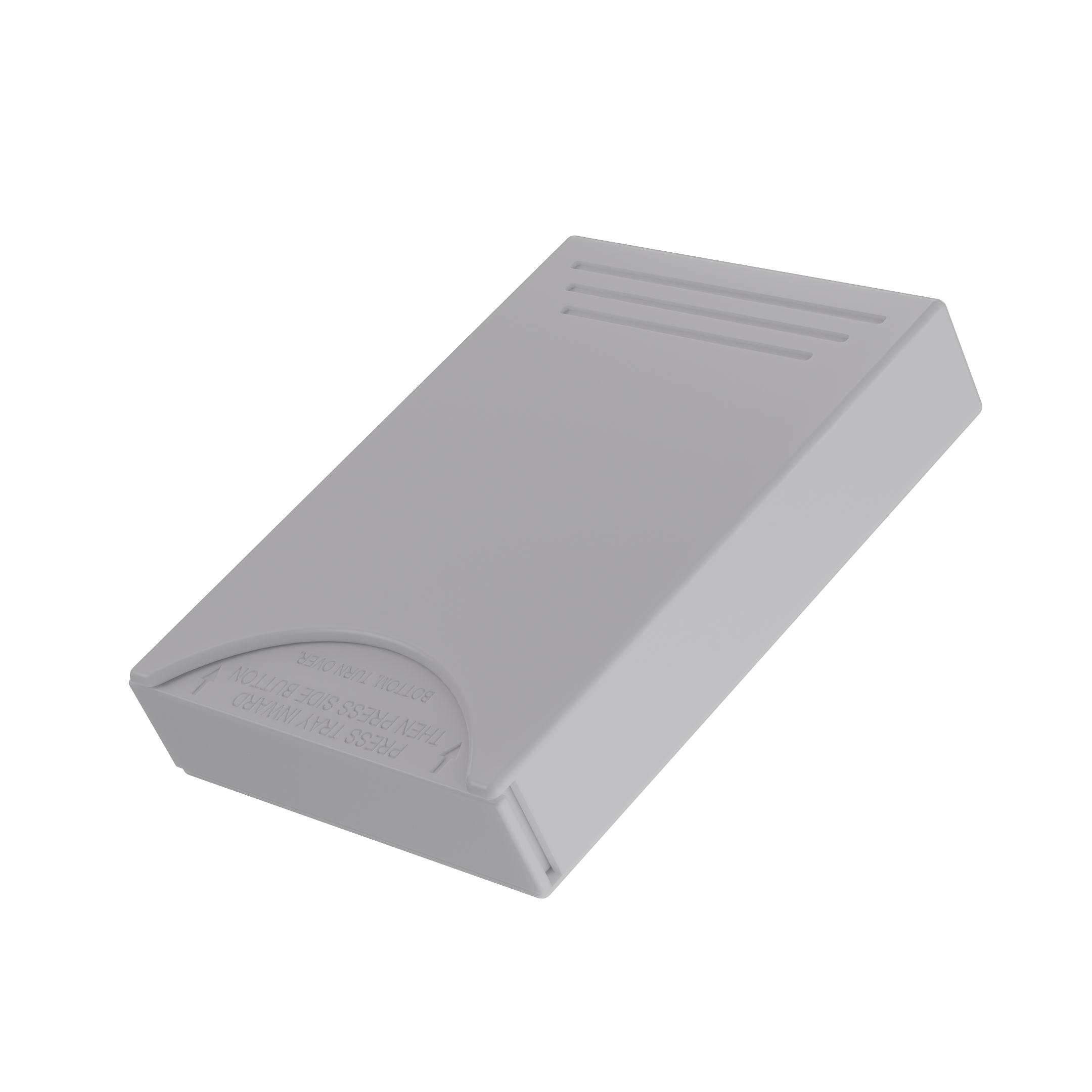 Press N Pull CR Pre Roll Slider Box Container - The 81 - White & White. 81mm (224 qty.) - Dragon Chewer