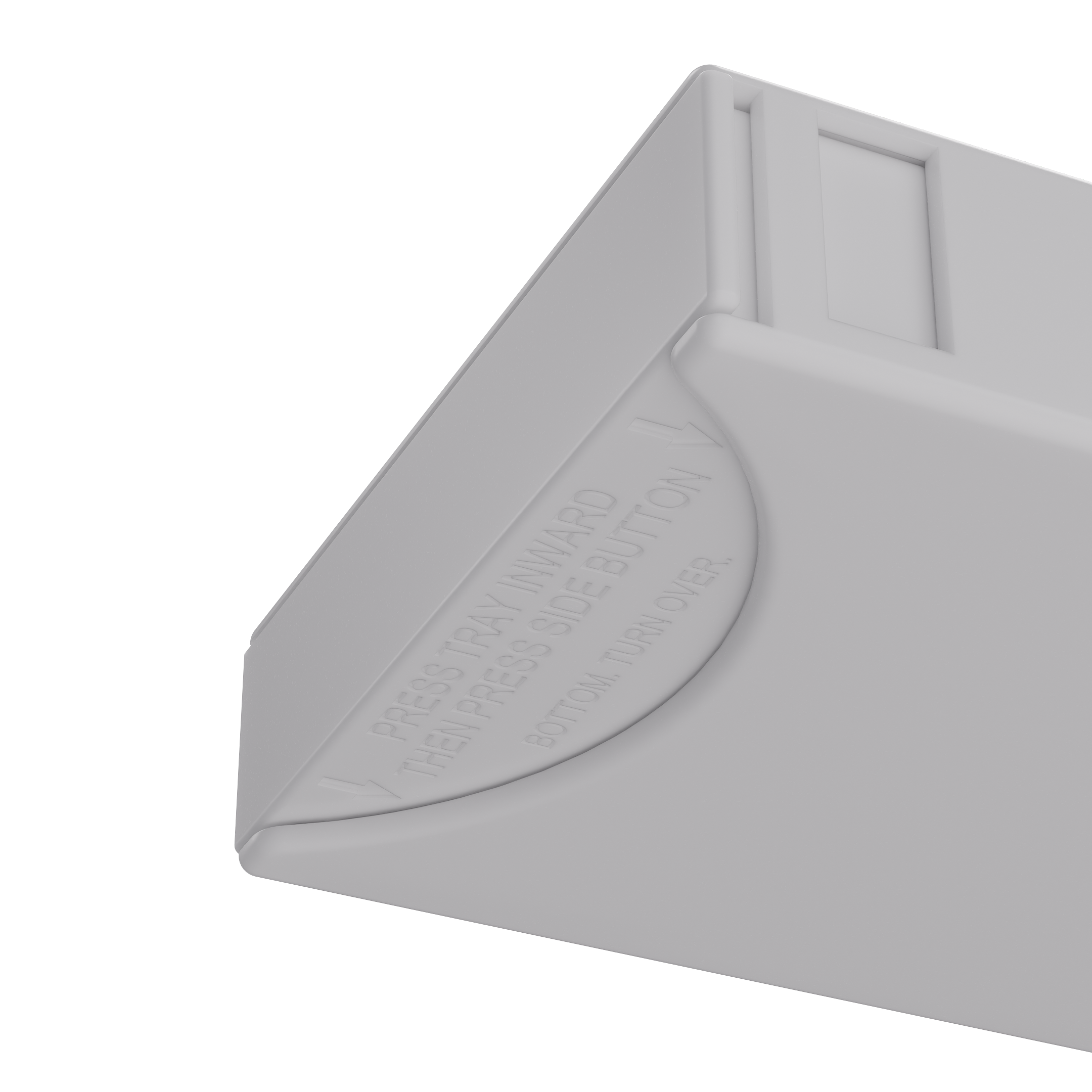 Press N Pull CR Pre Roll Slider Box Container - The 81 - White & White. 81mm (224 qty.) - Dragon Chewer