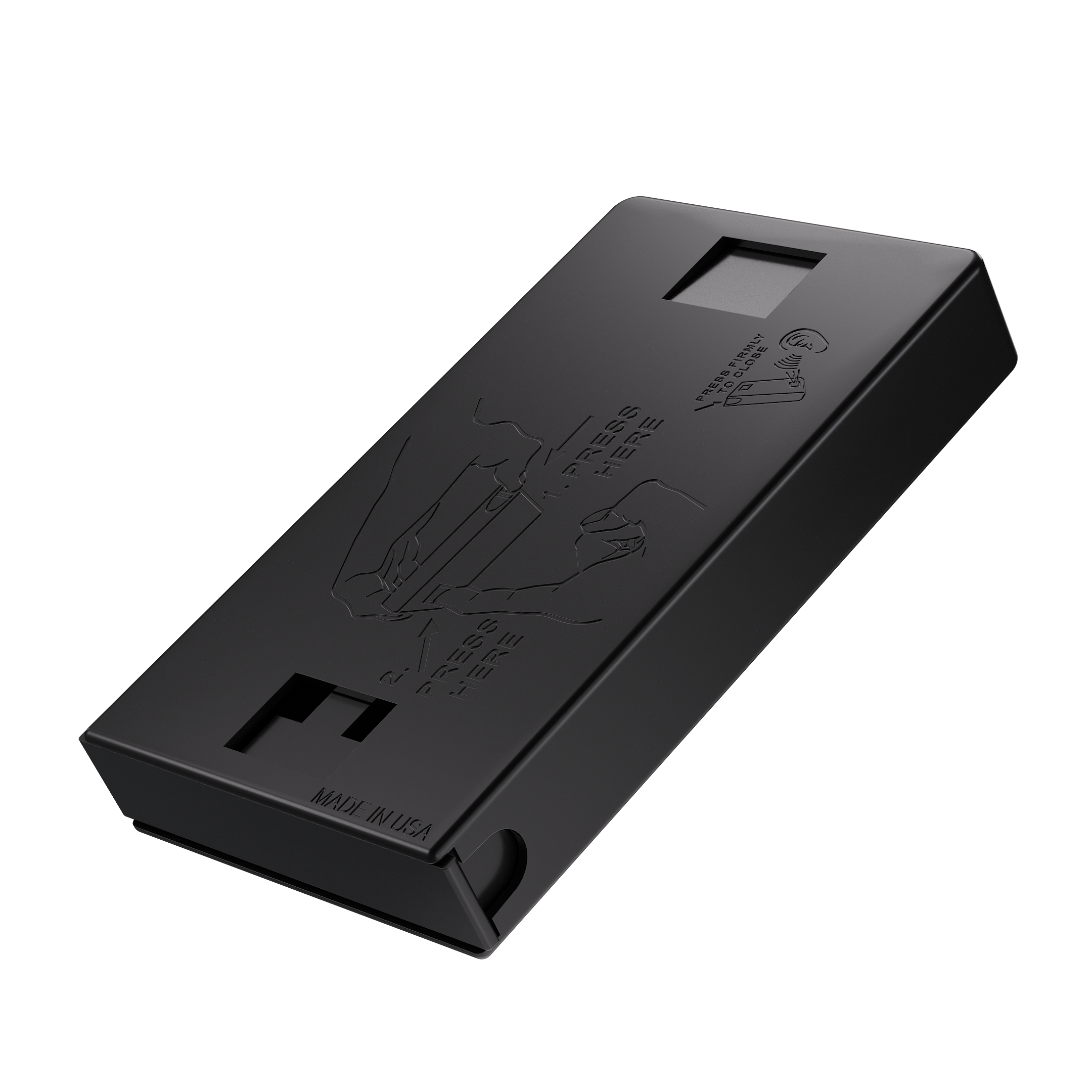 Press N Pull - The 98 - Cart Lock Slider Box - Black & Black - (360 qty.) - Dragon Chewer