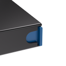 Press N Pull CR Box Container - The 98 - Black & Blue. 98mm (360 qty.) - Dragon Chewer