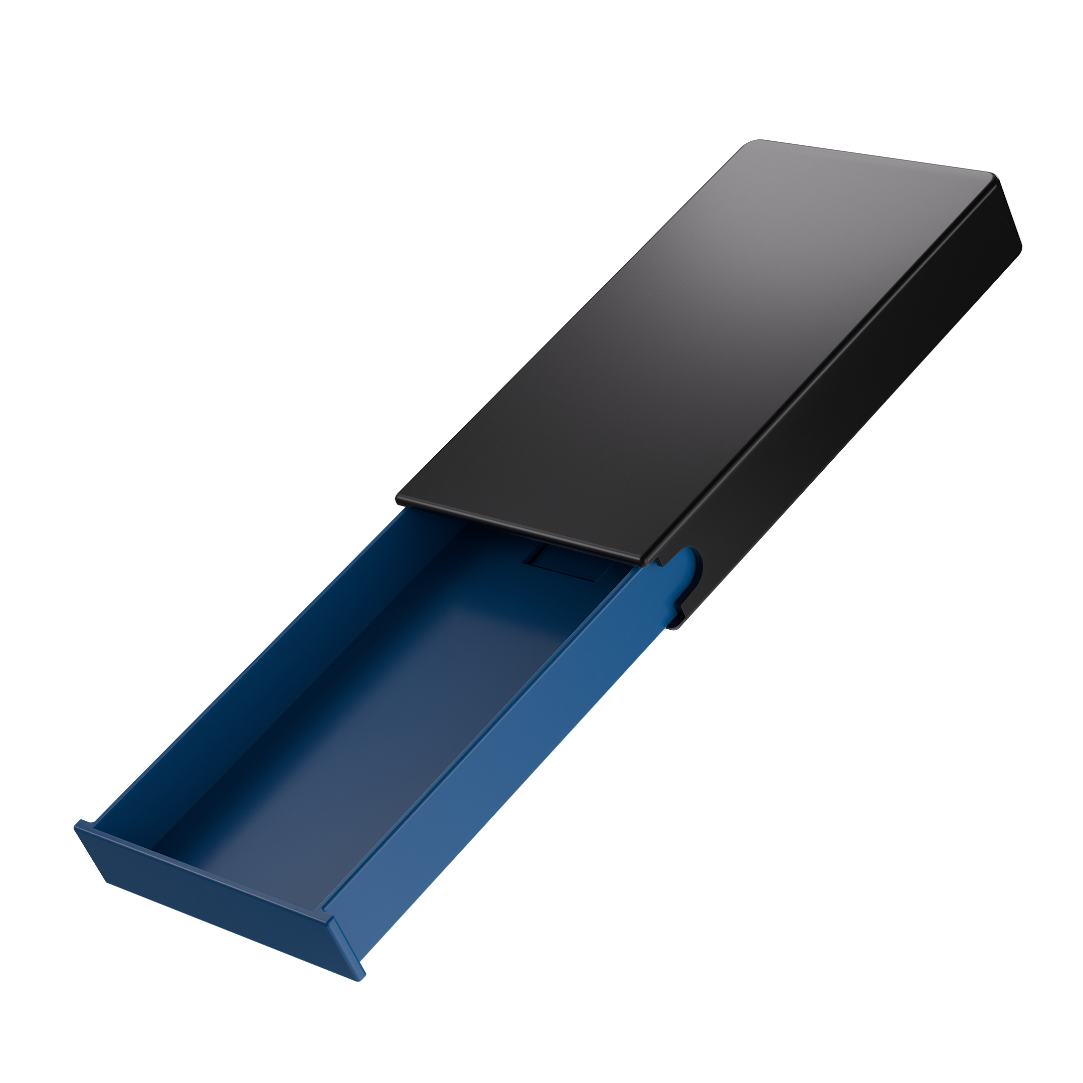 Press N Pull CR Box Container - The 98 - Black & Blue. 98mm (360 qty.) - Dragon Chewer