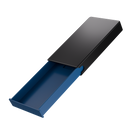 Press N Pull CR Box Container - The 98 - Black & Blue. 98mm (360 qty.) - Dragon Chewer