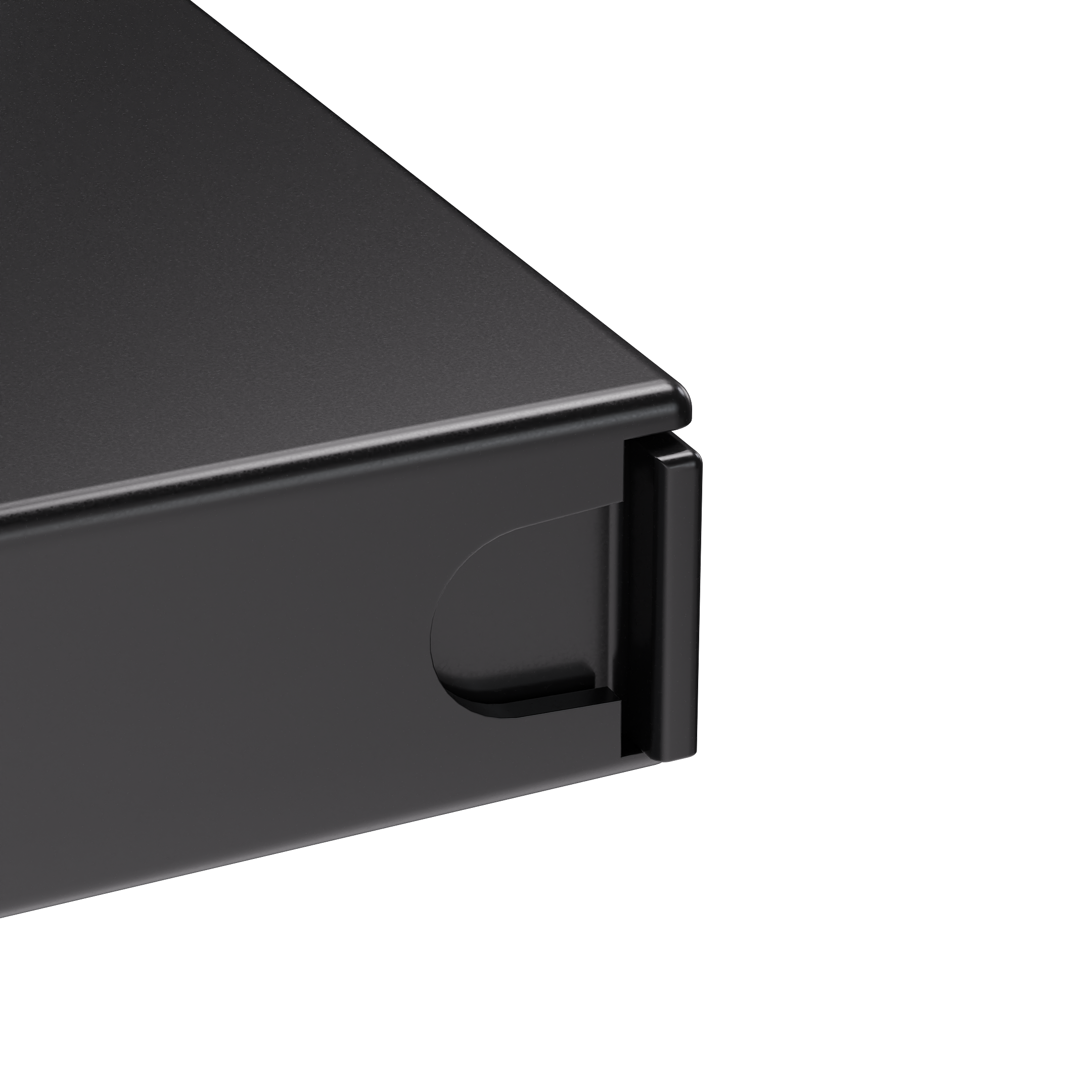 Press N Pull CR Box Container - The 98 - Black & Black. 98mm (360 qty.