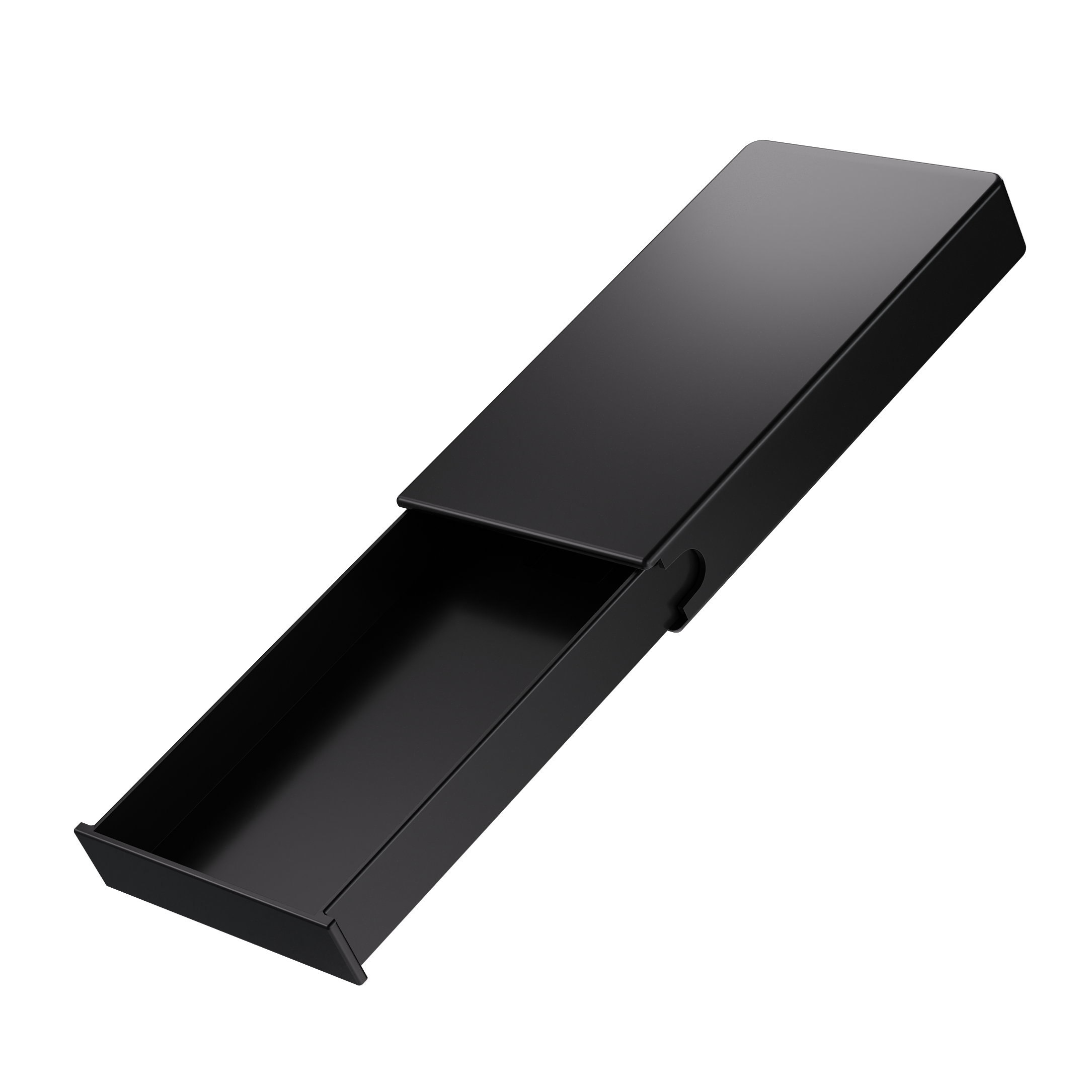 Press N Pull CR Box Container - The 98 - Black & Black. 98mm (360 qty.) - Dragon Chewer