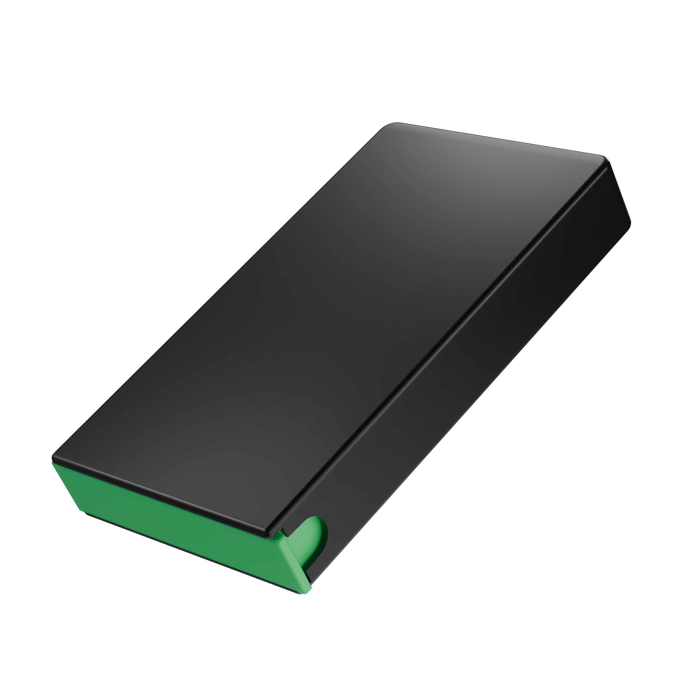 Press N Pull CR Box Container - The 98 - Black & Green. 98mm (360 qty.) - Dragon Chewer