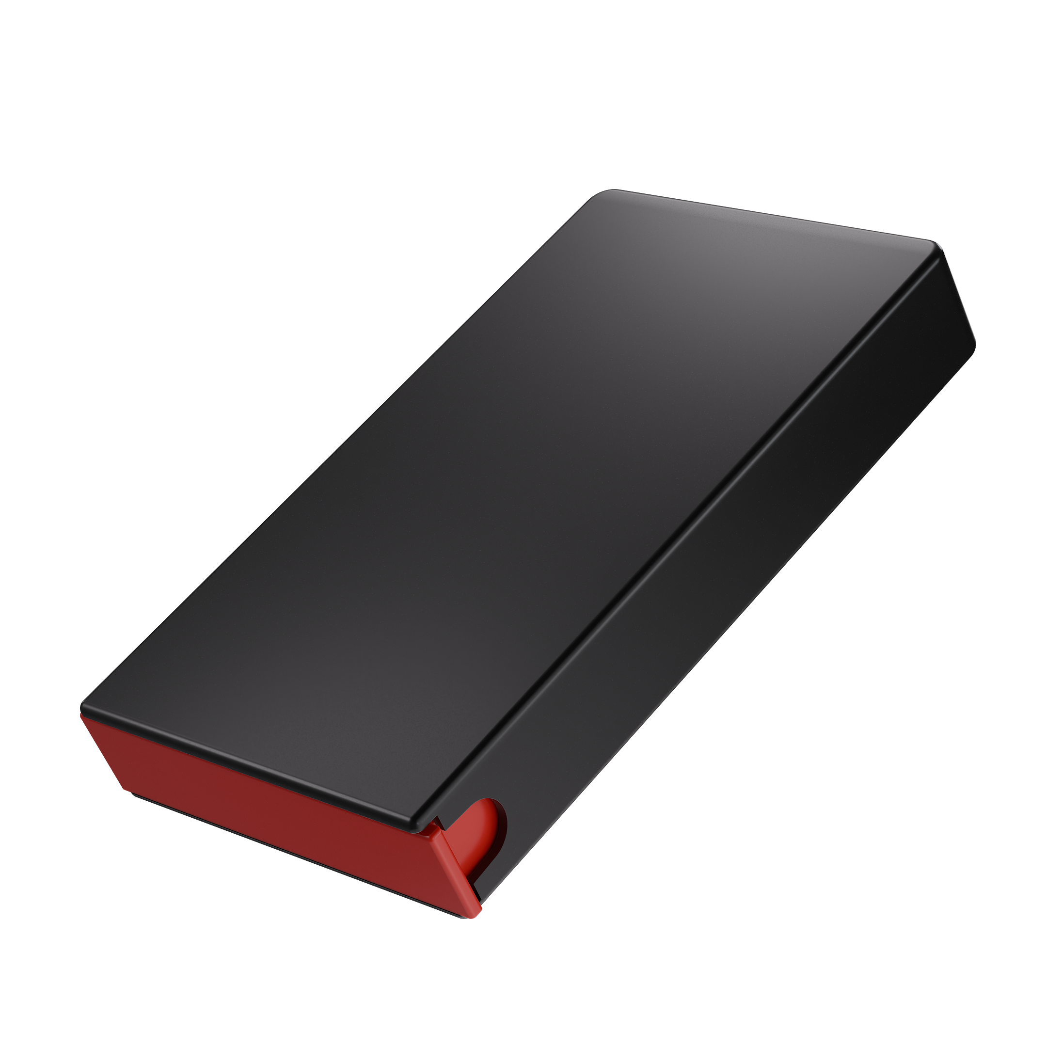 Press N Pull CR Box Container - The 98 - Black & Red. 98mm (360 qty.) - Dragon Chewer