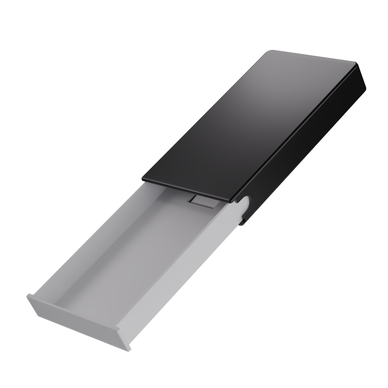 Press N Pull CR Box Container - The 98 - Black & White. 98mm (360 qty.)