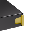 Press N Pull CR Box Container - The 98 - Black & Yellow 98mm (360 qty.) - Dragon Chewer