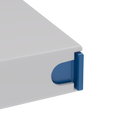 Press N Pull CR Box Container - The 98 - White & Blue. 98mm (360 qty.) - Dragon Chewer