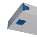 Press N Pull CR Box Container - The 98 - White & Blue. 98mm (360 qty.) - Dragon Chewer