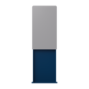 Press N Pull CR Box Container - The 98 - White & Blue. 98mm (360 qty.) - Dragon Chewer