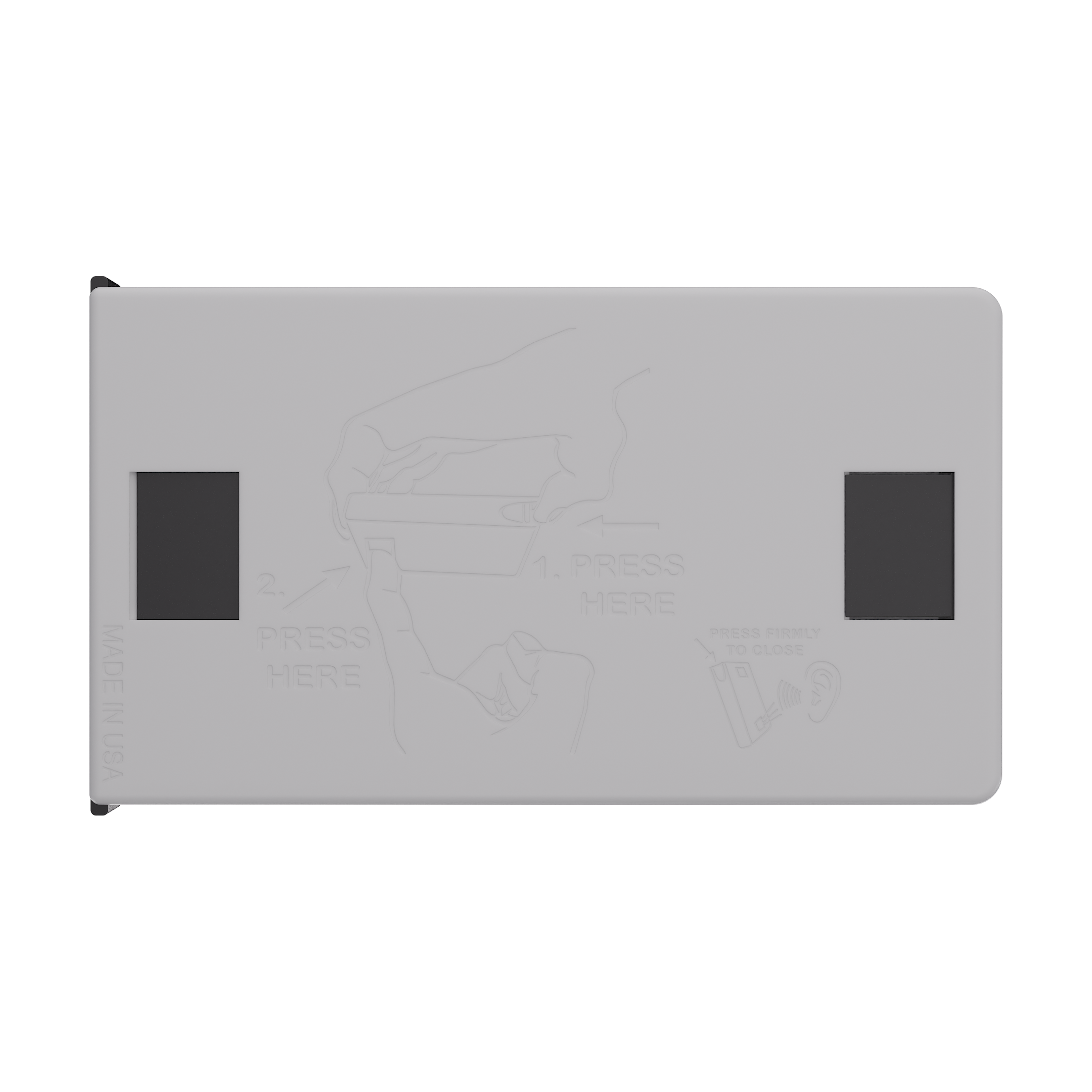 Press N Pull CR Box Container - The 98 - White & Black. 98mm (360 qty.) - Dragon Chewer