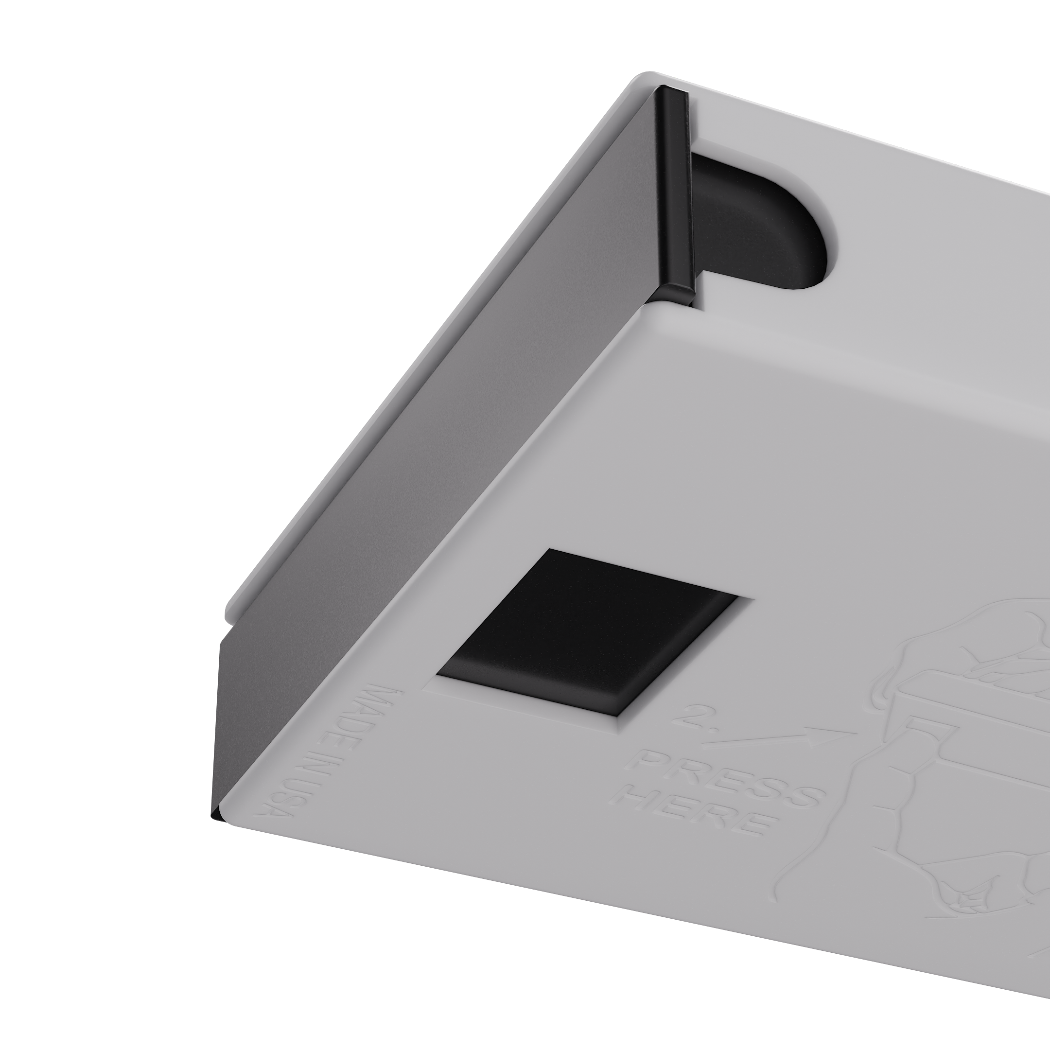 Press N Pull CR Box Container - The 98 - White & Black. 98mm (360 qty.) - Dragon Chewer