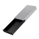 Press N Pull CR Box Container - The 98 - White & Black. 98mm (360 qty.) - Dragon Chewer