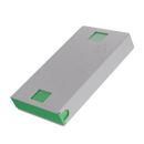 Press N Pull CR Box Container - The 98 - White & Green. 98mm (360 qty.) - Dragon Chewer