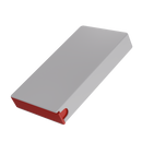 Press N Pull CR Box Container - The 98 - White & Red. 98mm (360 qty.) - Dragon Chewer