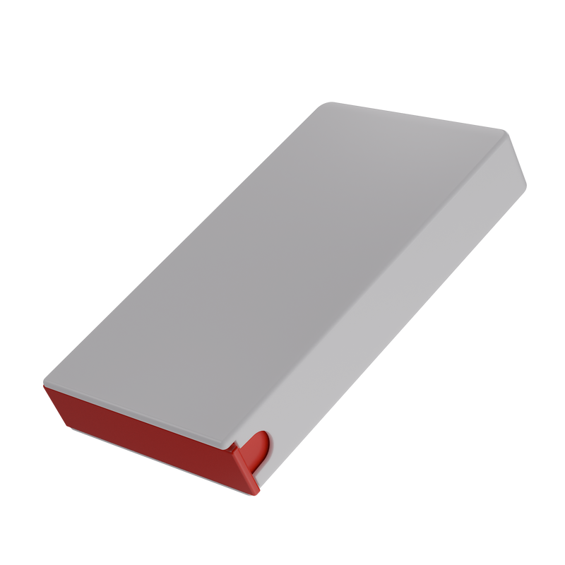 Press N Pull CR Box Container - The 98 - White & Red. 98mm (360 qty.)