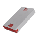 Press N Pull CR Box Container - The 98 - White & Red. 98mm (360 qty.) - Dragon Chewer