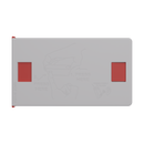 Press N Pull CR Box Container - The 98 - White & Red. 98mm (360 qty.) - Dragon Chewer