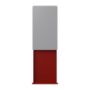 Press N Pull CR Box Container - The 98 - White & Red. 98mm (360 qty.) - Dragon Chewer