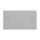 Press N Pull CR Box Container - The 98 - White & White. 98mm (360 qty.) - Dragon Chewer