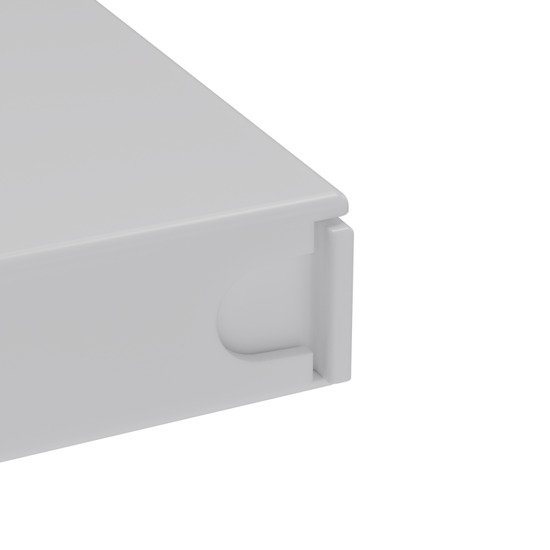 Press N Pull CR Box Container - The 98 - White & White. 98mm (360 qty.)