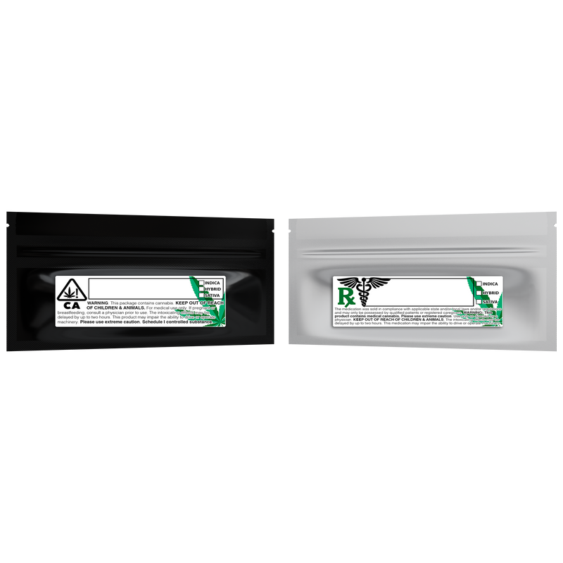Gloss Black Vista Clear Translucent Transparent Dragon Chewer pre-roll smell proof mylar bags by HIGHLOCK. Best thick wholesale bulk dispensary custom child resistant packaging 420 barrier bags tamper evident resealable large food storage 6 x 2.7 pouch gusset usa cheap blunts cones papers joints 70mm 84mm 109mm rolling rx printable strain cali custom stickers template generic 100 pack designer green rx 3x1