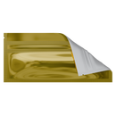 Gloss Gold Vista Clear Translucent Transparent Dragon Chewer pre-roll smell proof mylar bags by HIGHLOCK. Best thick wholesale bulk dispensary custom child resistant packaging 420 barrier bags tamper evident resealable large food storage 6 x 2.7 pouch gusset usa cheap blunts cones papers joints 70mm 84mm 109mm rolling