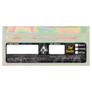 Pre Roll Gloss Holographic Vista Clear Translucent Transparent Dragon Chewer pre-roll smell proof mylar bags by HIGHLOCK. Best thick wholesale bulk dispensary custom child resistant packaging 420 barrier bags tamper evident resealable large food storage baggies 6 x 2.7 blunts cones papers joints 70mm 84mm 109mm rolling strain cali custom stickers template generic free logo 100 pack designer metallic gold