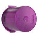Purple 6 dram latch top pop top child resistant container bottle vial 8 4 dr wholesale packaging smell proof supplies dragon chewer template die diagram size bulk 1 gram 1g CR squeeze top airtight highlock HL nearby near me vial bottle sizes cap empty amazon small