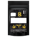 gloss black clear vista translucent transparent Dragon Chewer 7g gram 1/4 ounce smell proof mylar bags by HIGHLOCK. Custom labels stickers designer rx 100 pack. Best thick wholesale bulk dispensary custom child resistant packaging 420 barrier bags tamper evident resealable large food storage near me nearby 4x6