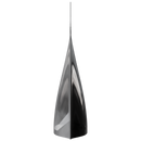 Gloss Black Vista Clear Dragon Chewer 7 g gram 1/4 ounce smell proof mylar bags by HIGHLOCK. Best thick wholesale bulk dispensary custom child resistant packaging 420 barrier bags tamper evident resealable large food storage heat sealable tear notches plastic baggies 4 x 6 hang hole