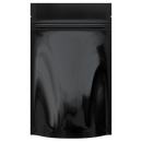 gloss black opaque Dragon Chewer 7g fourth ounce smell proof mylar bags by HIGHLOCK. Custom labels stickers designer rx 100 pack template design brand logo. Best thick wholesale bulk dispensary custom child resistant packaging 420 barrier bags tamper evident resealable large food storage heat sealable 4x6 cali caviar