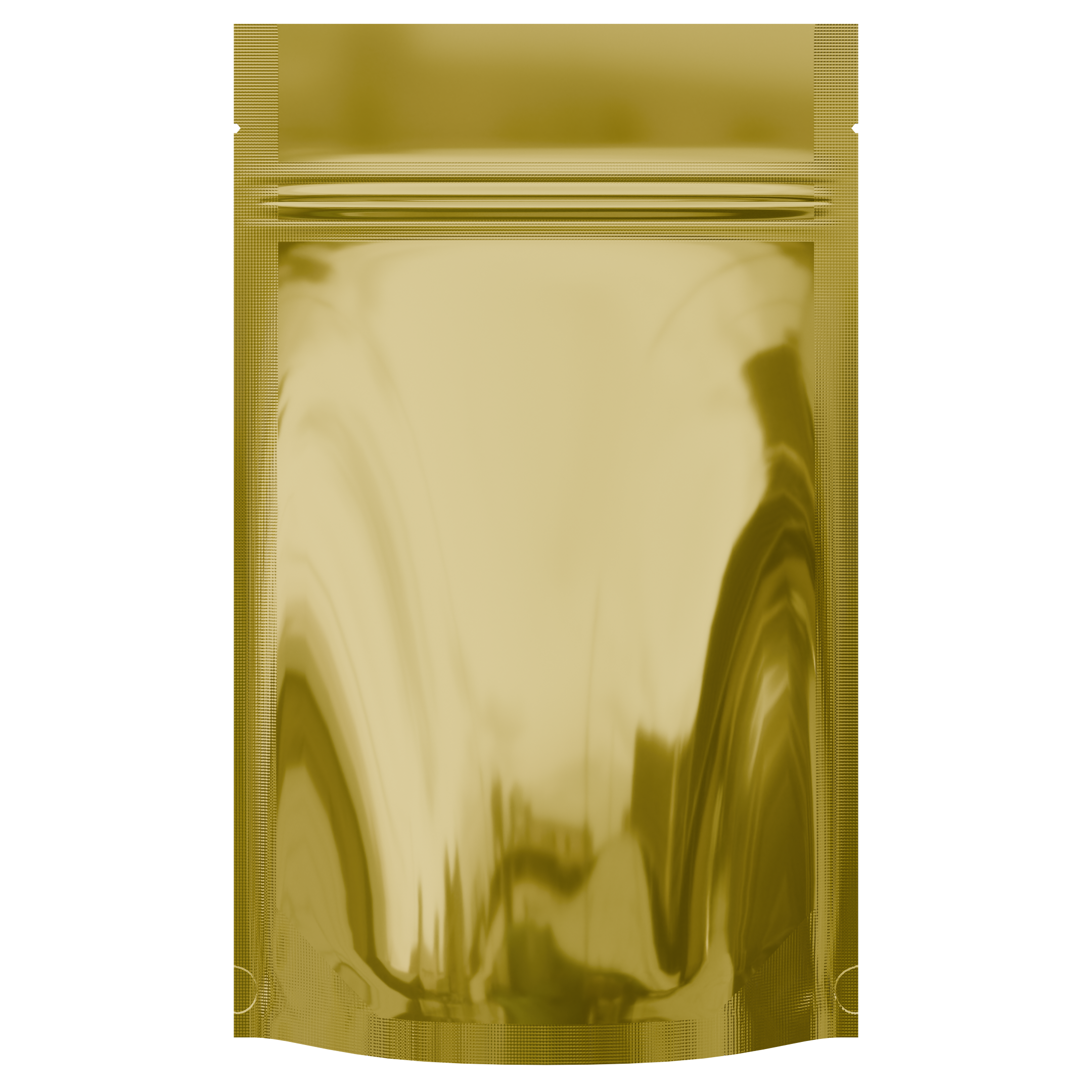 Gloss Gold Vista Clear Dragon Chewer 7 g gram 1/4 quarter ounce smell proof mylar bags by HIGHLOCK. Best thick wholesale bulk dispensary custom child resistant packaging 420 barrier bags tamper evident resealable large food storage heat sealable 4 x 6